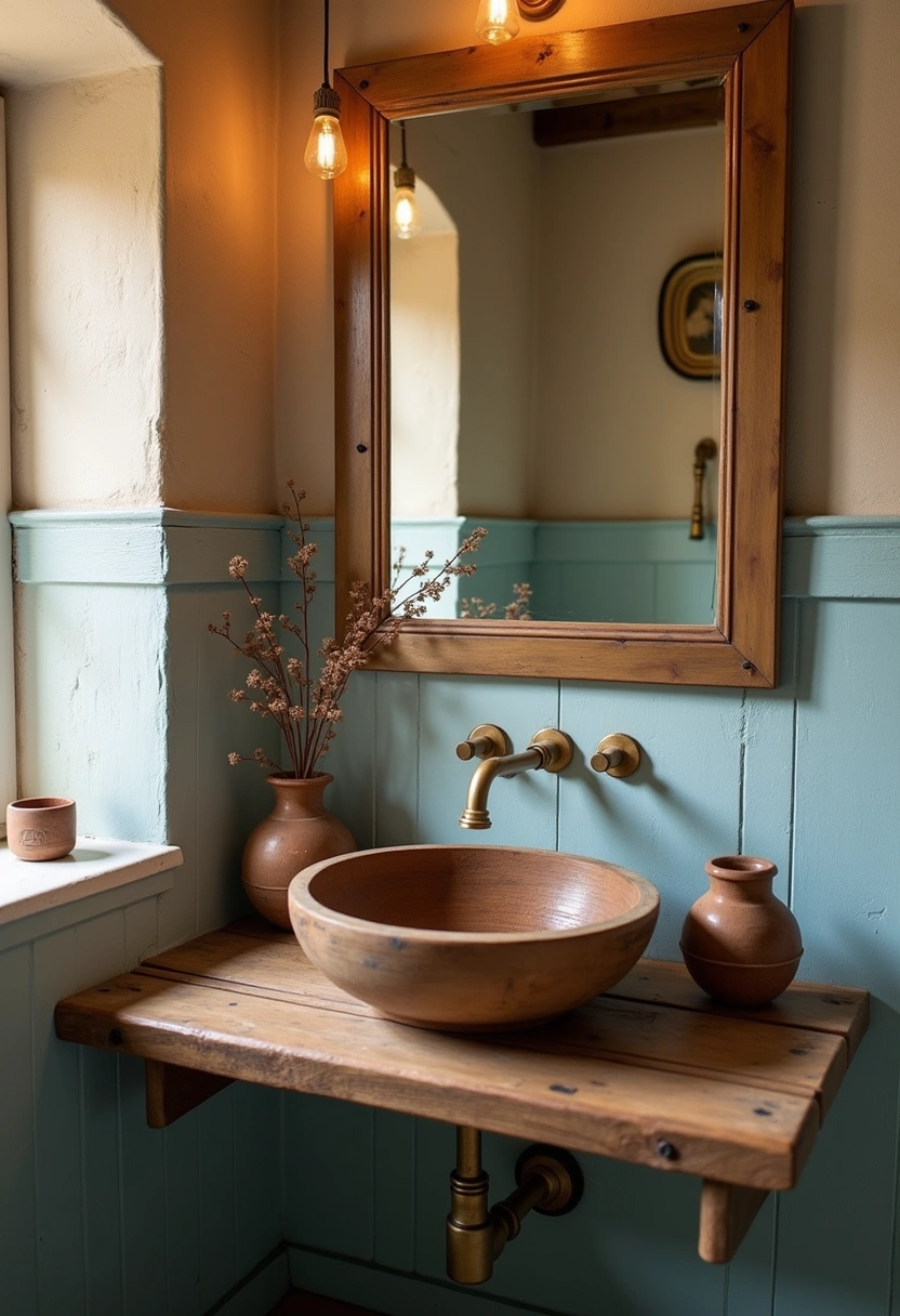 Cottagecore Aesthetic Bathroom Ideas 16