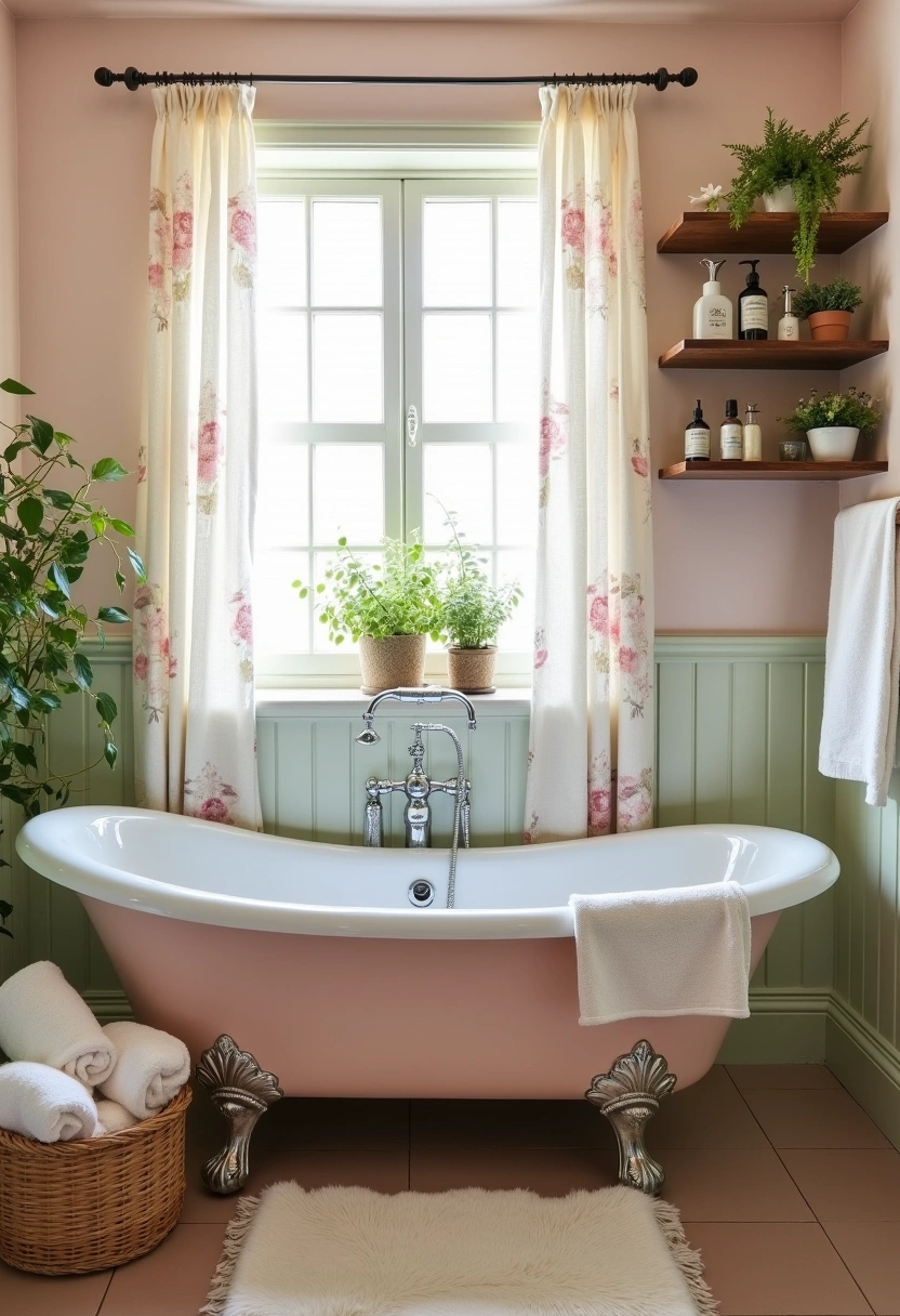 Cottagecore Bathroom Ideas 1