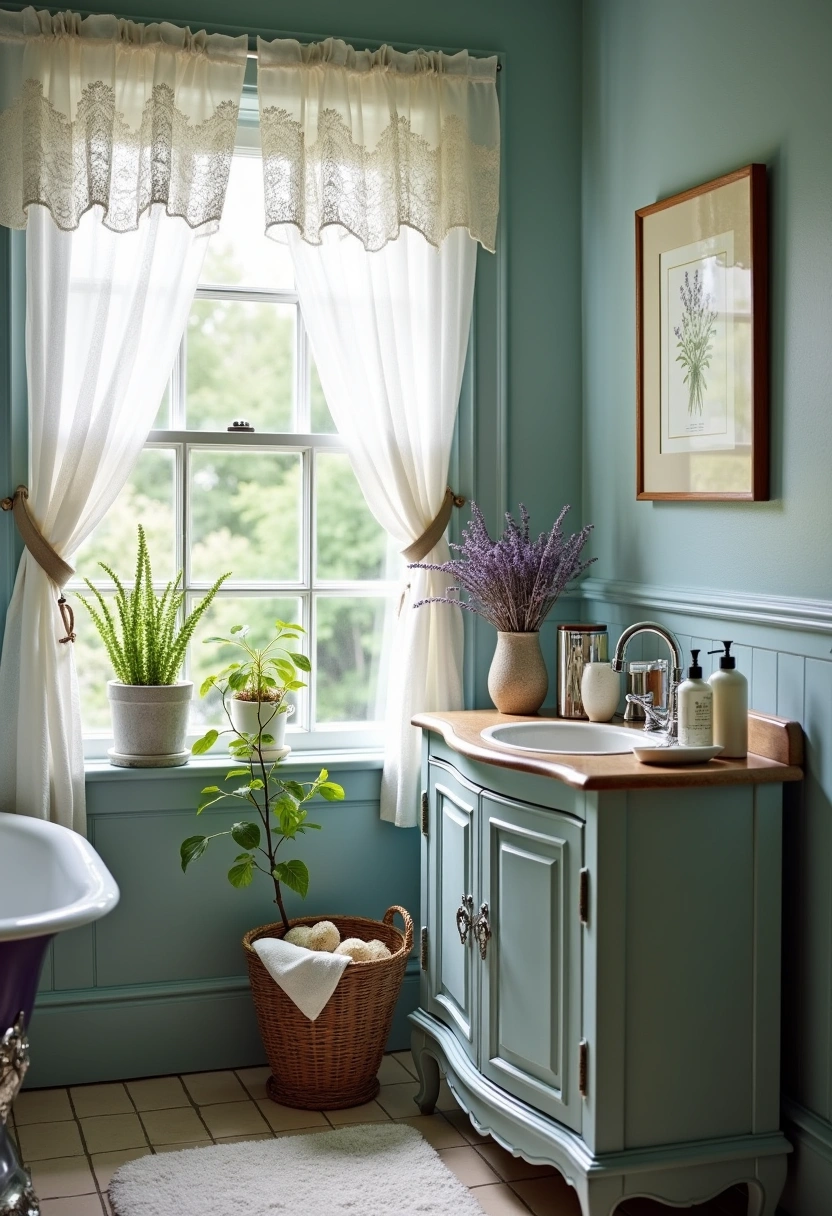 Cottagecore Bathroom Ideas 17