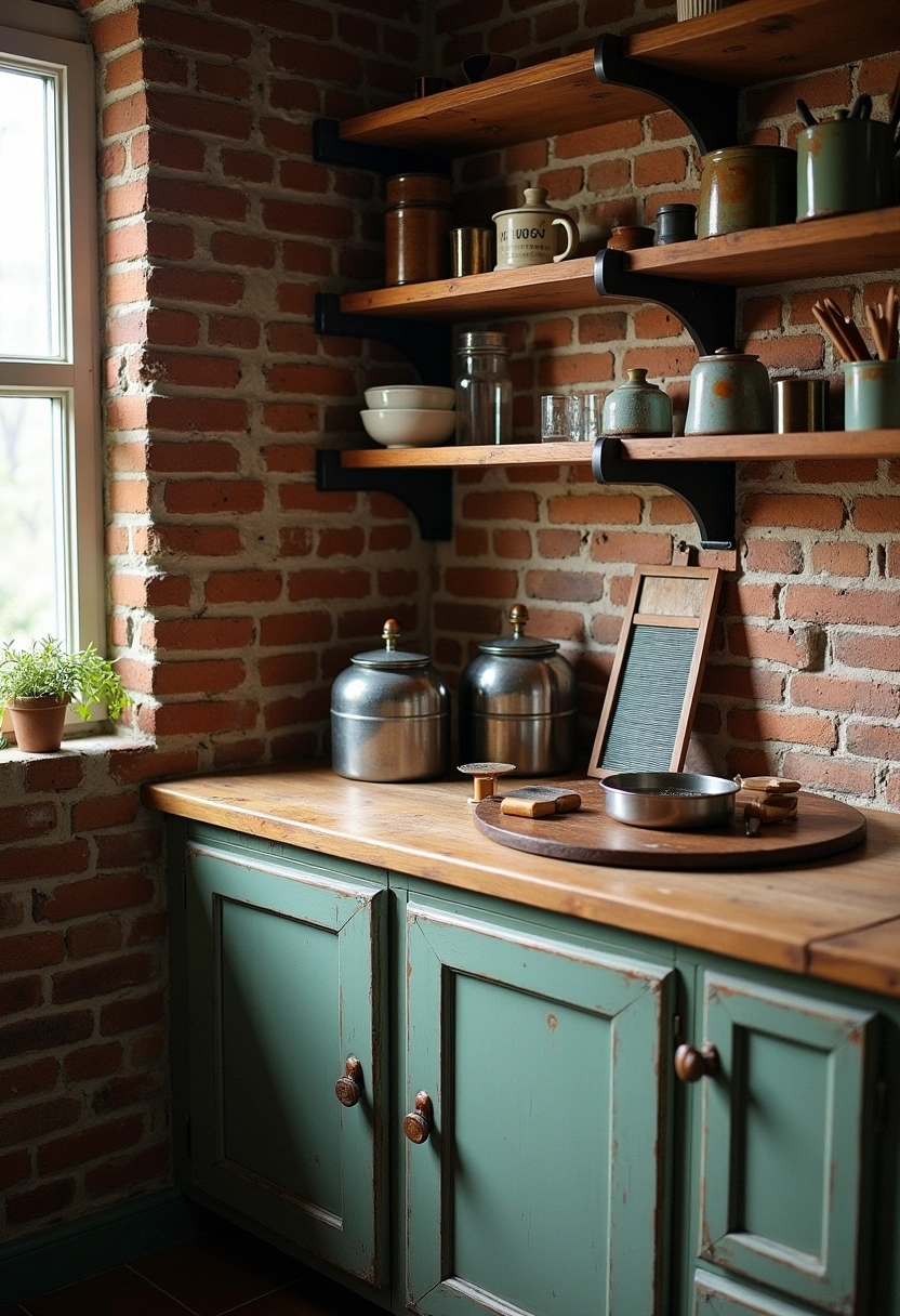Vintage Laundry Room Decor Ideas 14