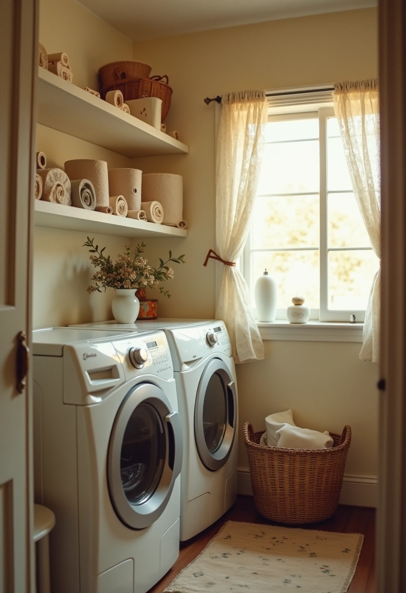 Vintage Laundry Room Decor Ideas 15