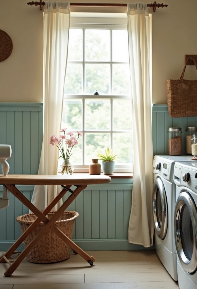 Vintage Laundry Room Decor Ideas 16