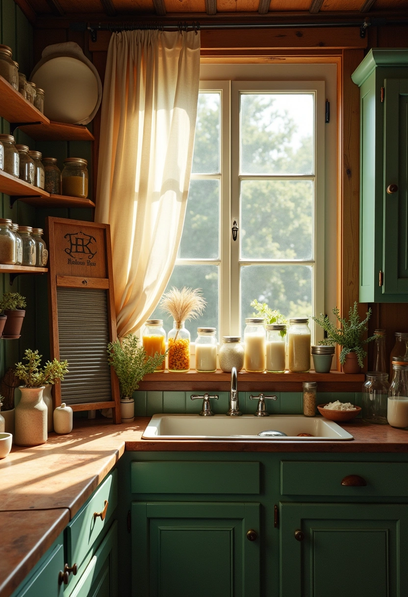 Vintage Laundry Room Decor Ideas 8