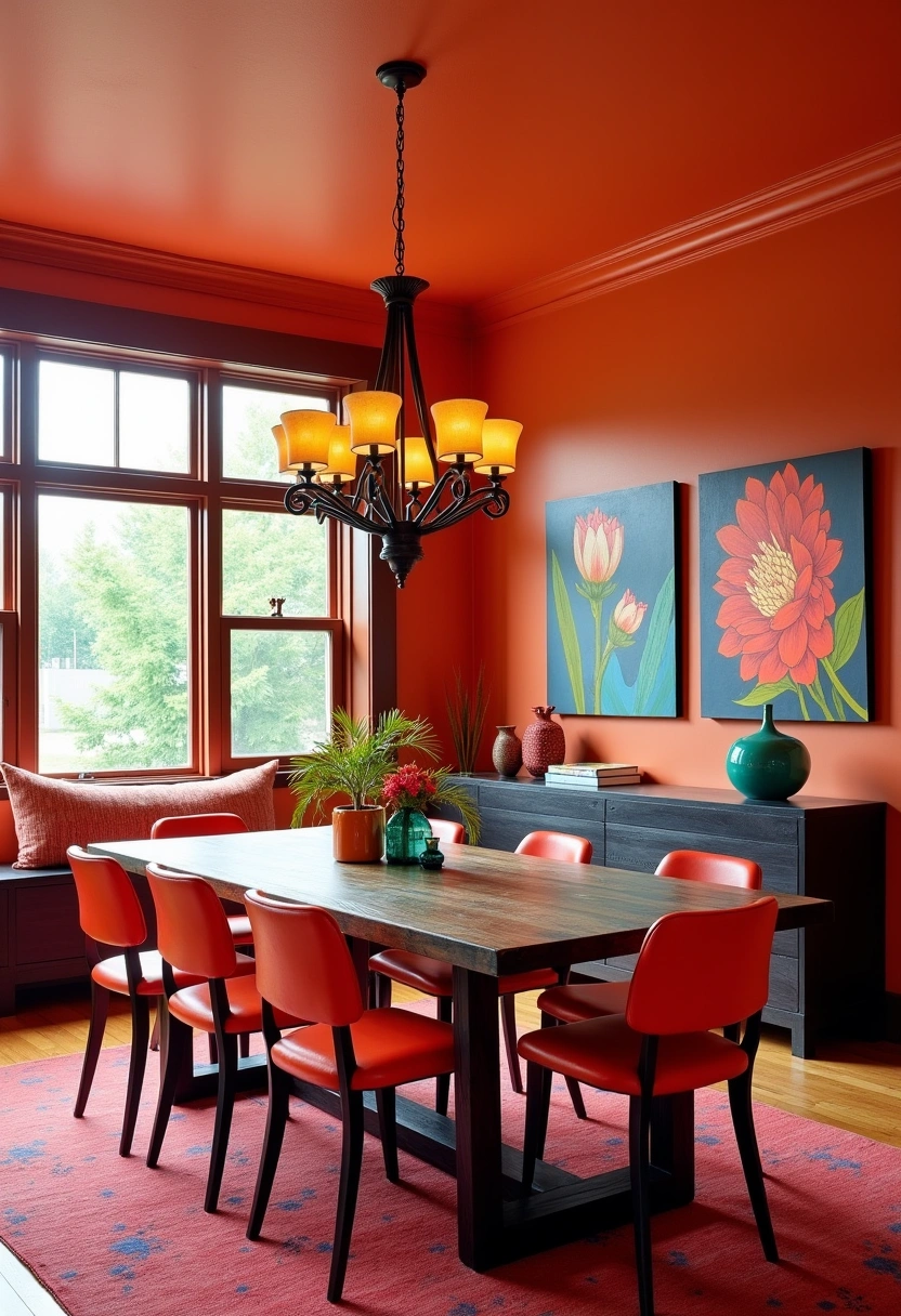 dining room color scheme ideas 7