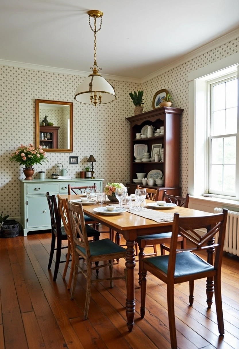vintage dining room ideas 19