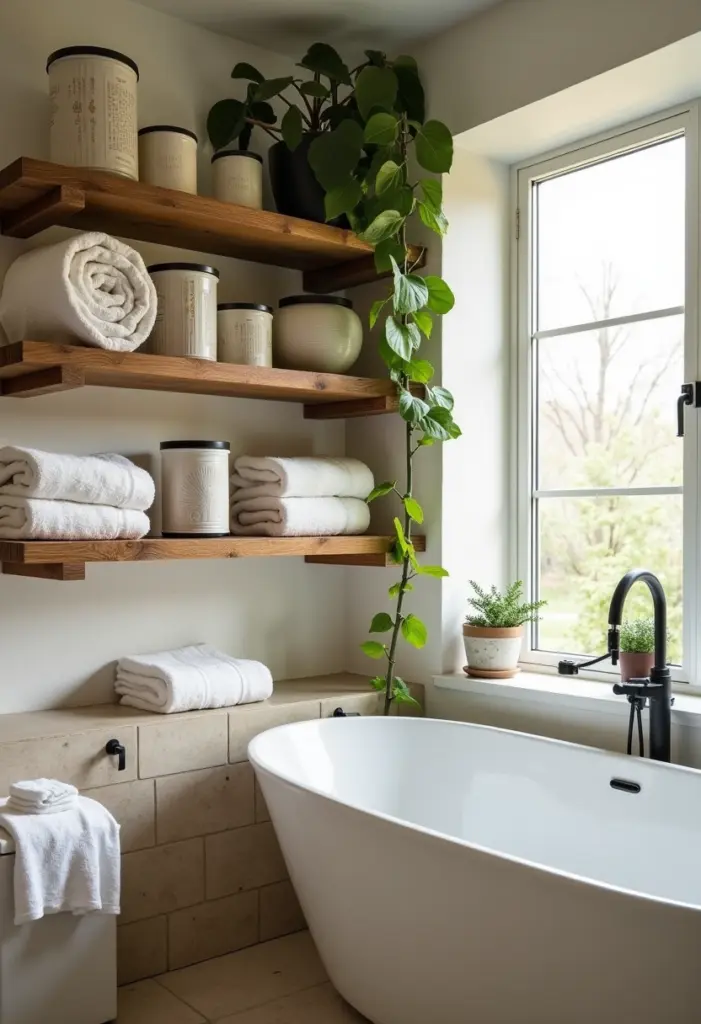 Featured image for Bathroom Shelving Ideas