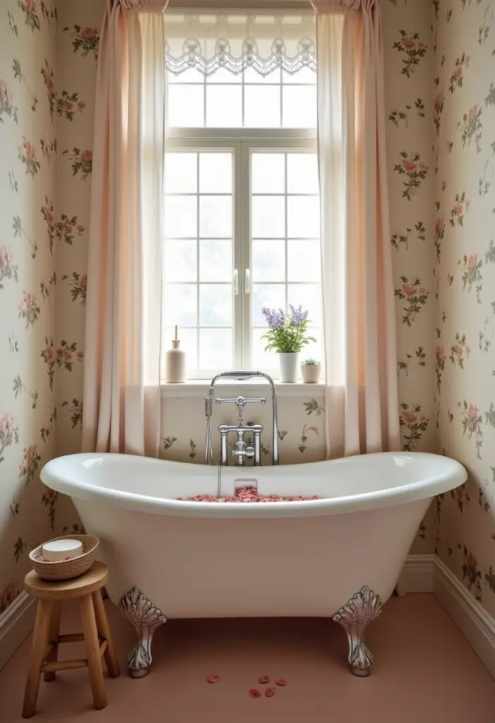 Featured image for Cottagecore Aesthetic Bathroom Ideas