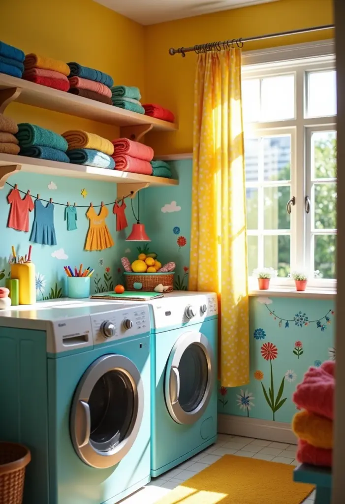 Fun Laundry Room Ideas Featured image for Fun Laundry Room Ideas