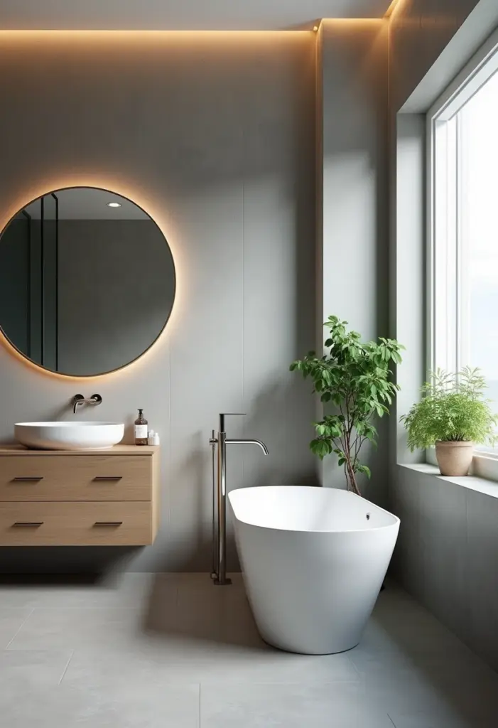 Featured image for Grey Bathroom Ideas: Elevate Your Space with Style and Serenity