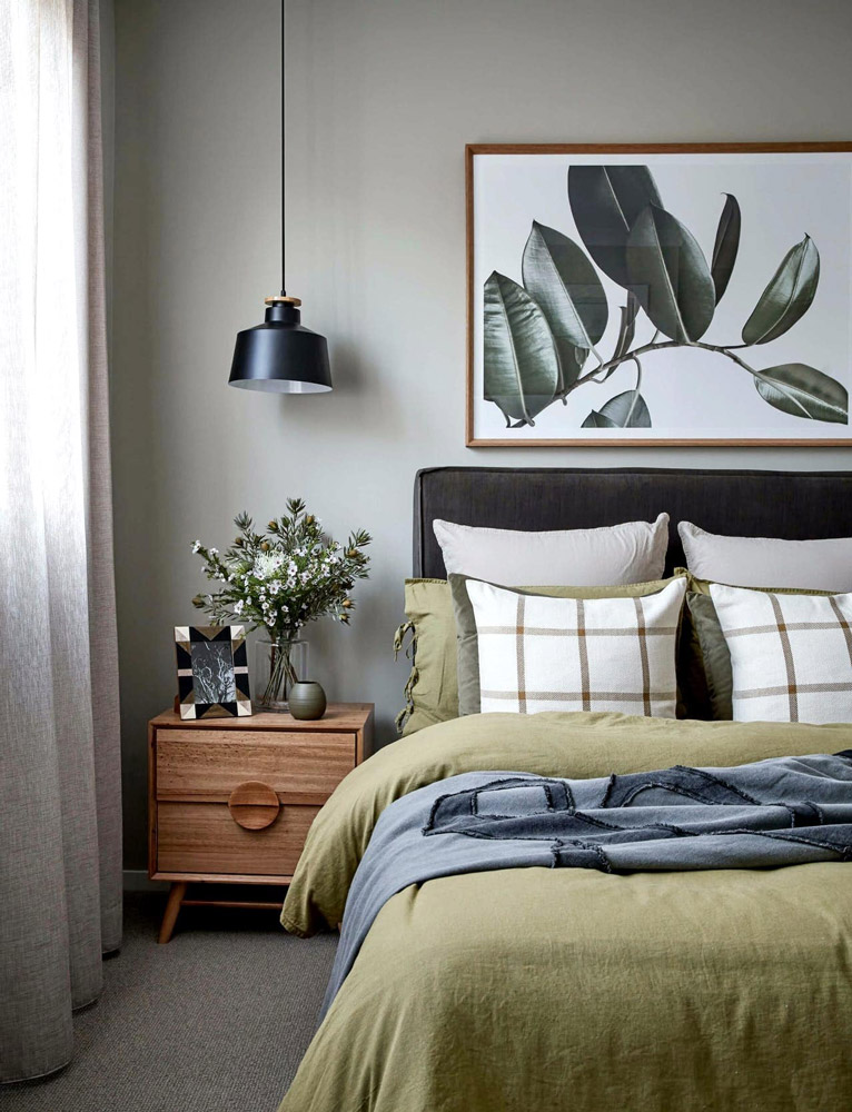 Hang Artwork in Bedroom Rooms