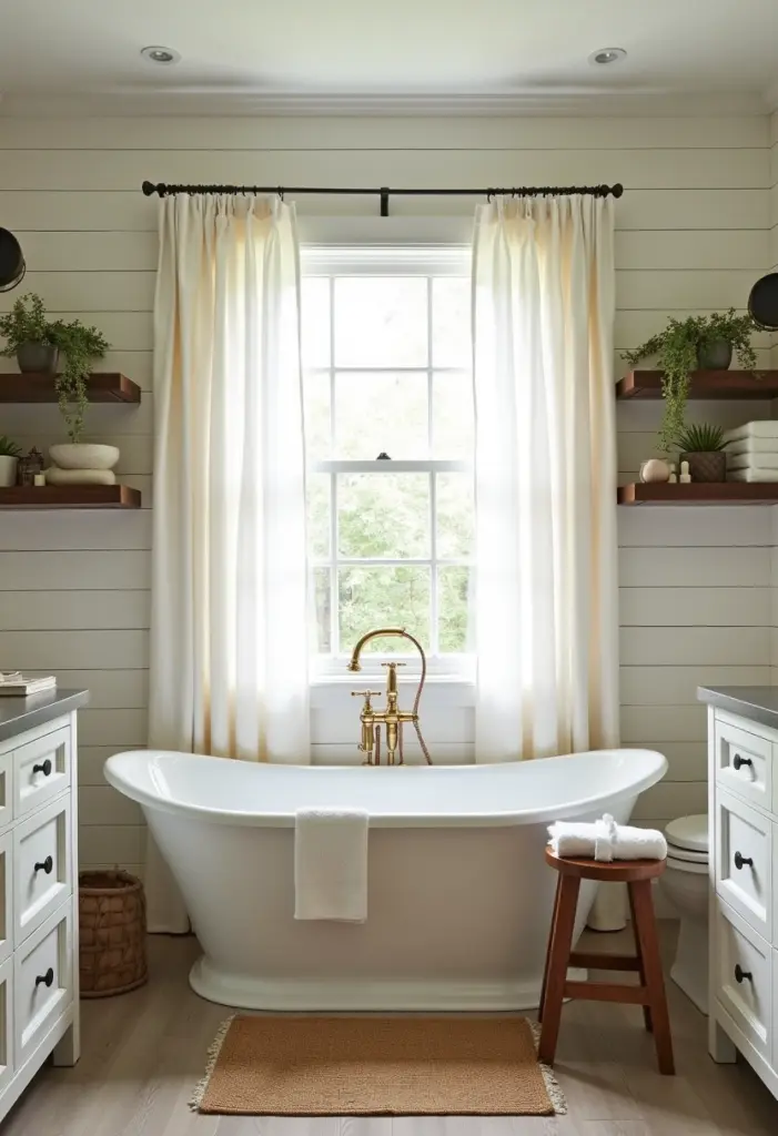 Featured image for Modern Farmhouse Bathroom Ideas