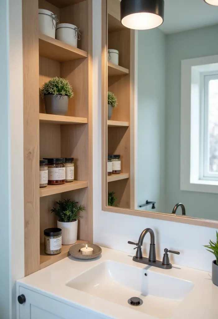 Featured image for Small Bathroom Storage Ideas
