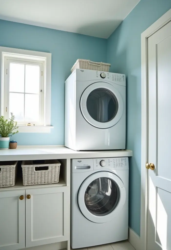 Featured image for Stackable Washer Dryer Laundry Room Ideas