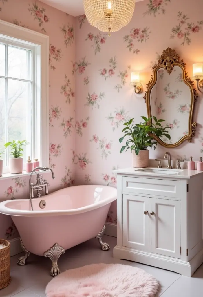 Cute & Aesthetic Bathroom Ideas for a Fun, Feminine Vibe Featured image for Aesthetic Girly Bathroom Ideas