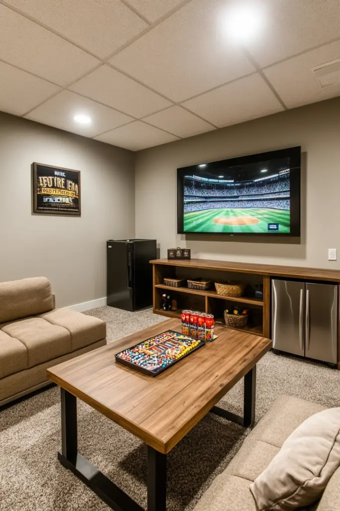 Featured image for Basement Game Room Ideas