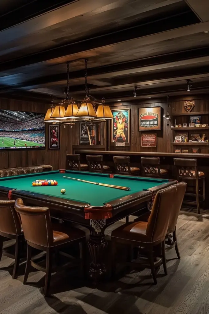 Featured image for Basement Pool Table Ideas