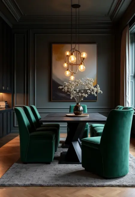 Featured image for Black Dining Room Ideas: Elevate Your Dining Experience with Stunning Designs