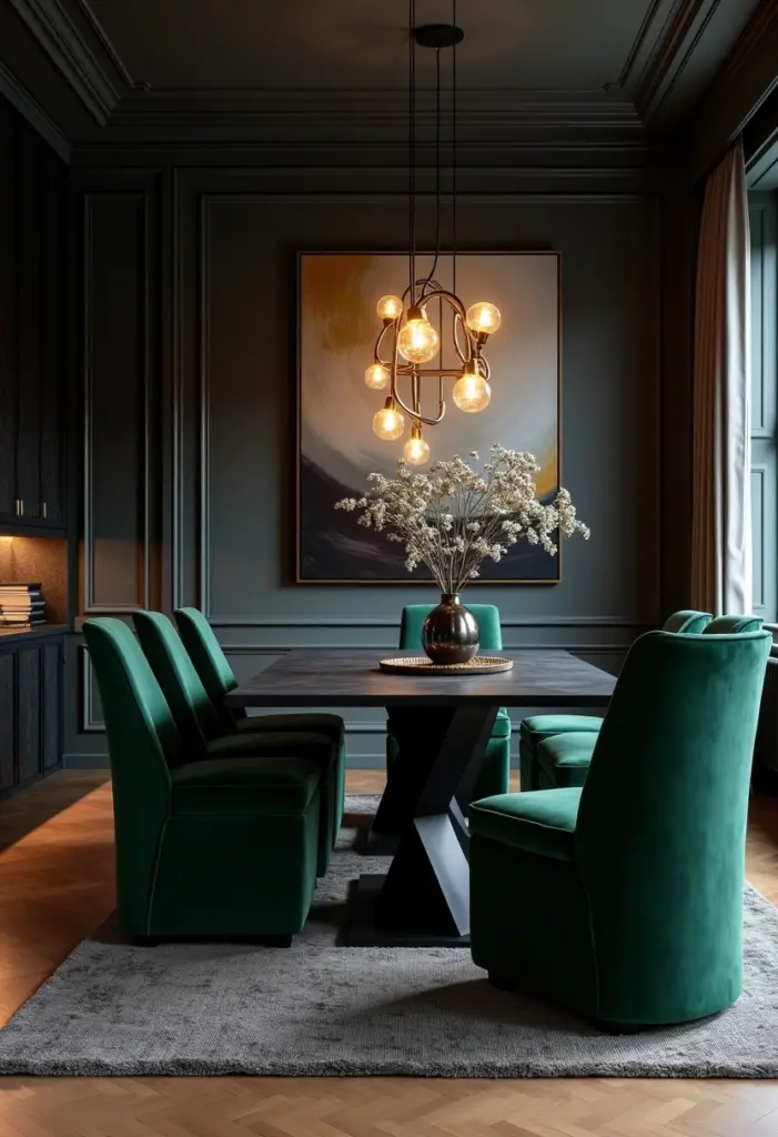 Bold Black Dining Room Ideas That Make a Dramatic, Modern Statement Featured image for Black Dining Room Ideas: Elevate Your Dining Experience with Stunning Designs