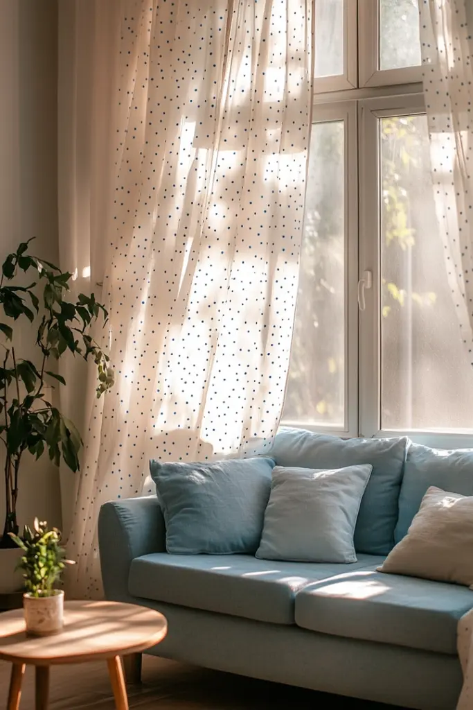 Blue Sofa Living Room Curtain Ideas Featured image for Blue Sofa Living Room Curtain Ideas