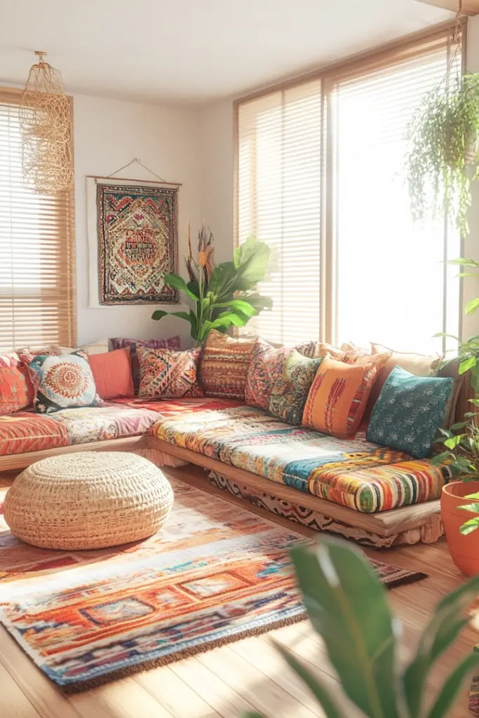 Boho Living Room Ideas to Inspire Your Dream Space Featured image for Boho Living Room Ideas to Inspire Your Dream Space