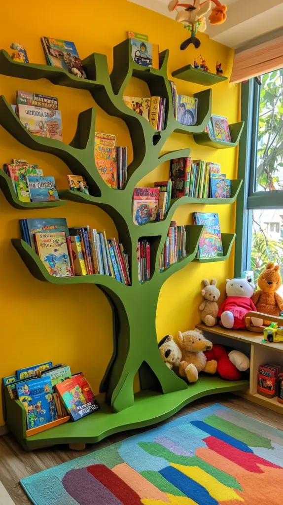 Fun & Functional Bookshelf Ideas for Kids to Keep Toys and Books Tidy Featured image for Bookshelf Ideas for Kids