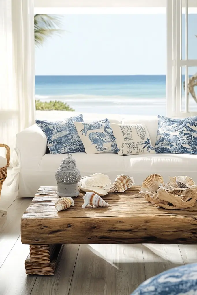 Featured image for Coastal Living Room Furniture Ideas
