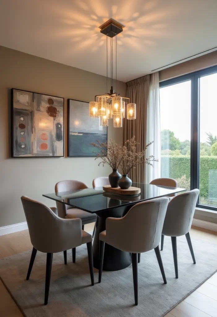 Featured image for Contemporary Dining Room Ideas: A Journey Through Modern Elegance