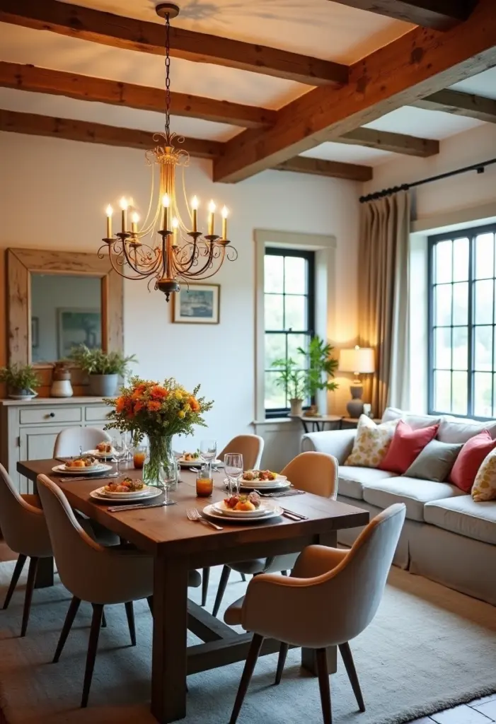 Featured image for Dining and Living Room Combo Ideas: Creating Harmonious Spaces