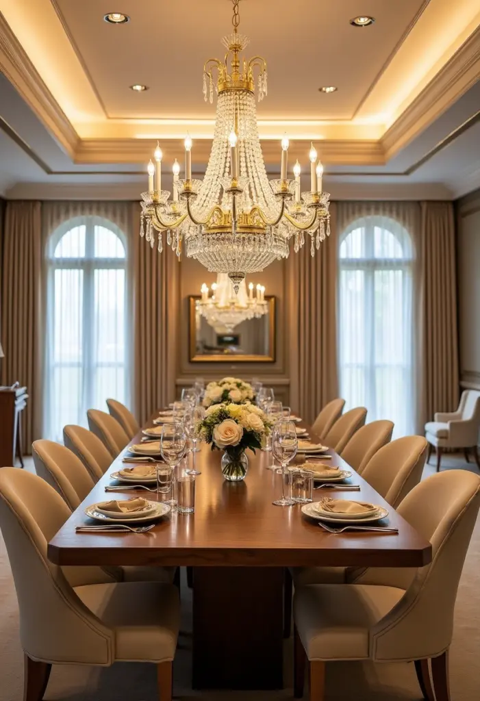 Featured image for Dining Room Chandelier Ideas: Illuminating Your Space with Style