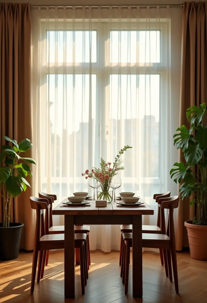 Featured image for Dining Room Curtain Ideas: Elevate Your Space with Style