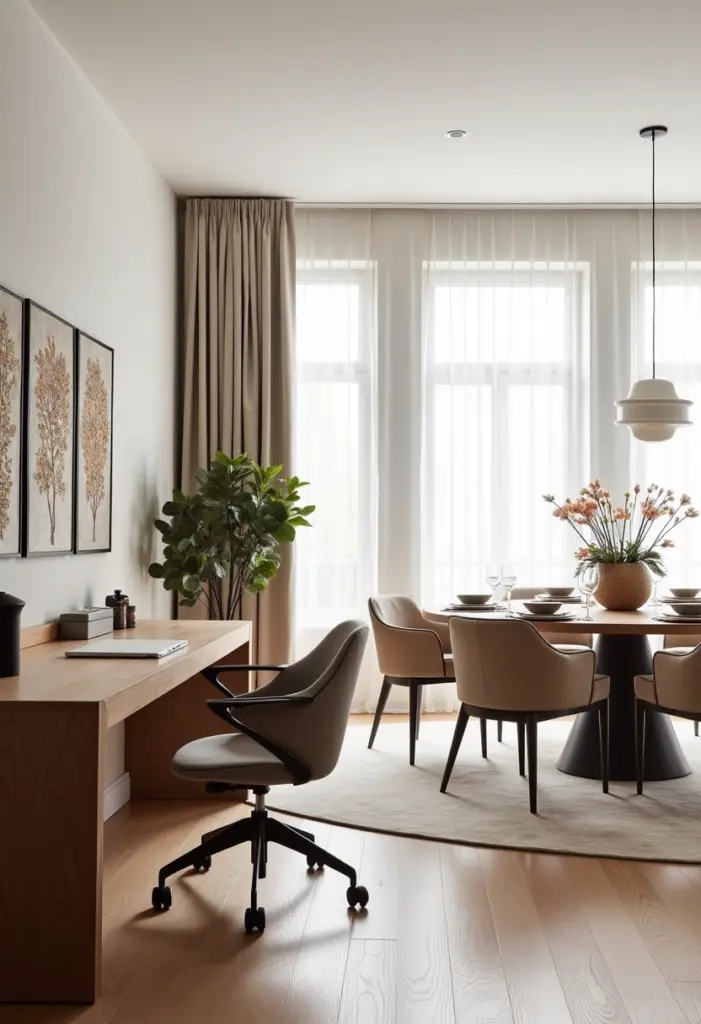 Featured image for Dining Room Office Combo Ideas: Merging Functionality with Style