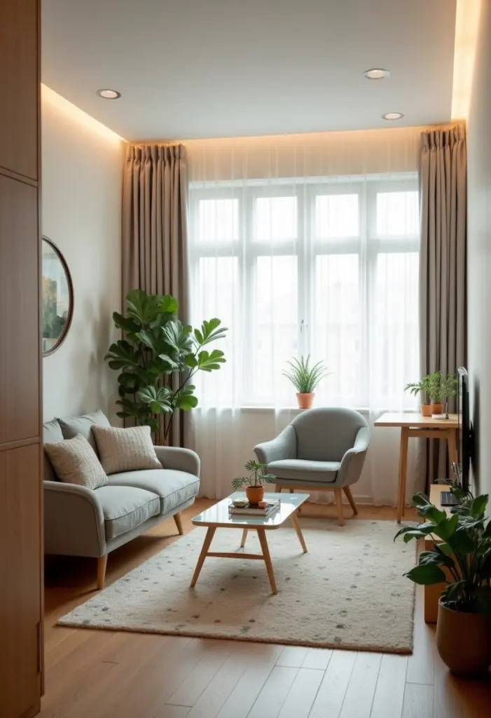 Smart Small Living Room + Dining Area Ideas to Maximize Every Inch Featured image for Small Living Room Ideas with Dining Area