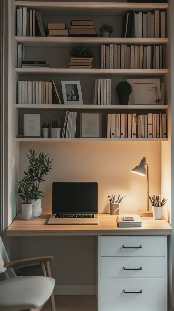Featured image for Small Office Bookshelf Ideas
